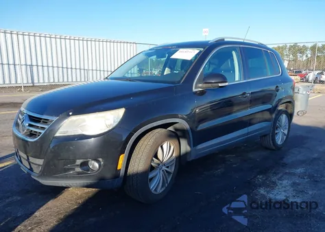 2011 Volkswagen Tiguan Se from USA, damaged, VIN WVGAV7AX4BW517047